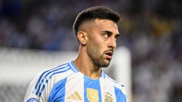 Argentina suma otra baja para jugar con Bolivia por lesión de Nico González