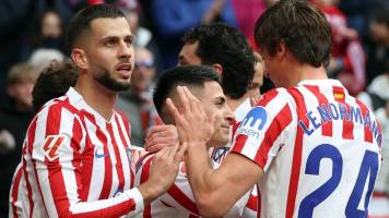 Atlético Madrid regresa al podio de la Liga tras vencer por goleada al Mallorca
