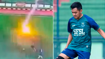 Impactante: Futbolista muere tras ser alcanzado por un rayo en pleno partido 