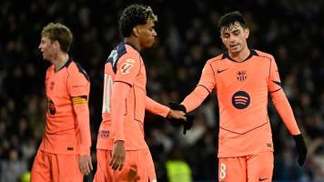 Barcelona sucumbe ante Real Sociedad y aprieta la pugna por la Liga de España