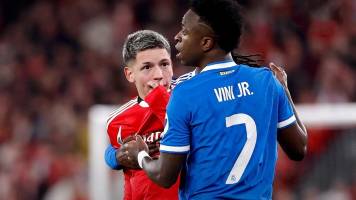 Benfica apelará ante UEFA suspensión de Prestianni por racismo contra Vinícius