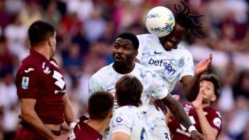 Inter de Milán deja escapar el triunfo ante Torino en su camino al Scudetto