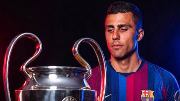 “Es un sueño”, dice Rodri en su llegada a Barcelona para firmar con los azulgranas