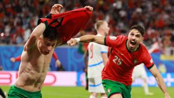 Portugal vence a República Checa en un emocionante final con gol del joven Conceiçao