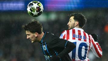 Atlético empata ante Brujas y definirá el pase a octavos en el Metropolitano 