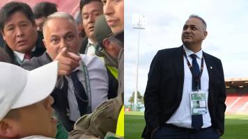 FIFA sancionó al presidente de la FBF por altercado con hinchas en el duelo Bolivia-Uruguay