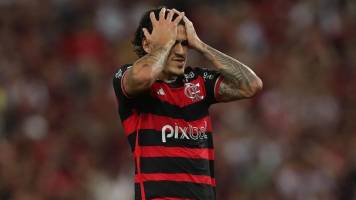 Flamengo se queda sin su goleador para la final tras nueva lesión de Pedro