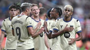 Barcelona se divierte en amistoso con una goleada ante Seoul de Corea del Sur