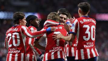 Atlético Madrid se estrena con triunfo en la Liga de España tras vencer a Málaga
