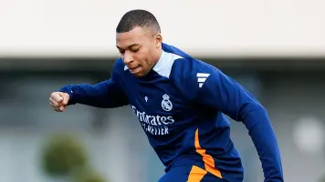 Mbappé vuelve a entrenarse en el Madrid y Valverde es duda para visitar al Betis