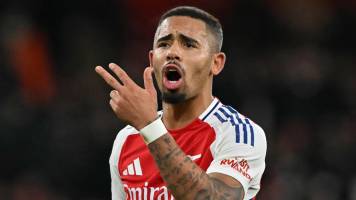 Arsenal confirma la grave lesión de rodilla del delantero Gabriel Jesus