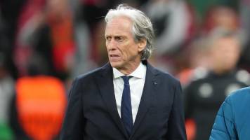 Jorge Jesus no habla de CR7: “Lo más importante es que el equipo cree en lo que hace”