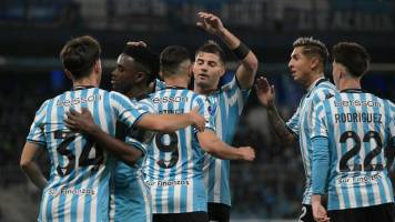 Racing aplasta a Huachipato y se mete en cuartos de la Sudamericana