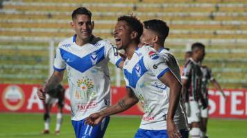 GV San José logra su primer triunfo en la Copa Sudamericana tras vencer a Fluminense 