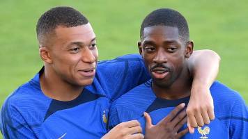 Mbappé y Dembélé lideran la nómina de Francia para la Copa del Mundo