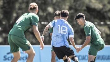 Gran actuación de la selección boliviana sub-20 en amistosos contra Uruguay 