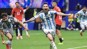 Video: Este fue el último gol de Leo Messi con la selección de Argentina