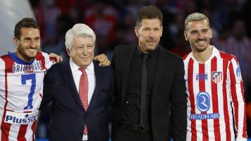 Griezmann a Simeone: “Gracias a ti me sentí el mejor jugador del mundo”