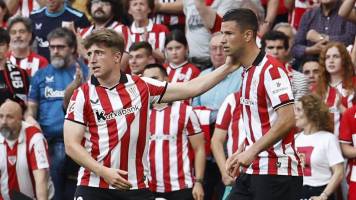 Athletic Bilbao respira en la Liga de España tras vencer por la mínima a Osasuna