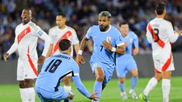 Uruguay liquida a Perú con goleada y logra el boleto para la Copa del Mundo