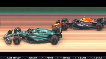 Video: El increíble duelo entre Fernando Alonso y Checo Pérez en el GP de Brasil