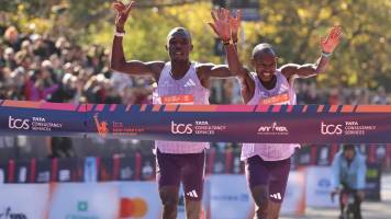 Kipruto y Obiri dan cátedra tras conquistar el Maratón de Nueva York