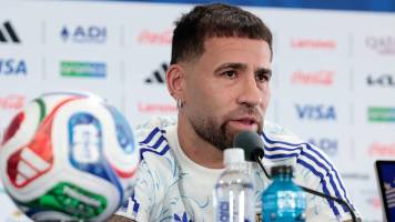 Nico Otamendi pide “humildad” sobre defensa del título en la Copa del Mundo