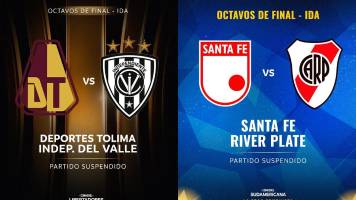 Conmebol suspende partidos de Libertadores y Sudamericana en Colombia por terremoto