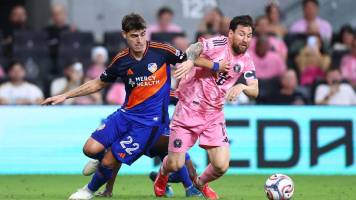 Inter Miami de Leo Messi empata con Cincinnati con un golazo de Suárez