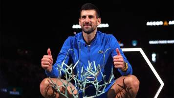Novak Djokovic anuncia que no participará del torneo Masters 1000 de París