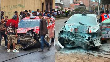 Sucre: El Óscar Crespo registra cinco accidentes; una espectadora quedó en estado grave