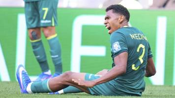 Diego Medina dio un susto en la práctica y se espera informe médico