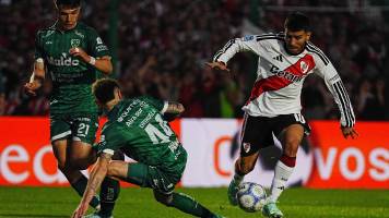 River Plate empató con Sarmiento y se mantiene lejos de los primeros lugares