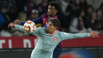 Barcelona y Atlético Madrid empatan en un partidazo en ‘semis’ de la Copa del Rey