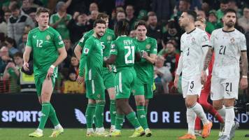 Portugal cae ante Irlanda y aplaza su eventual clasificación para el Mundial