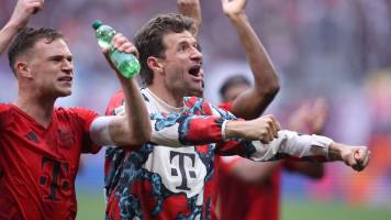 Bayern Múnich vuelve a conquistar la Bundesliga tras empate del Leverkusen