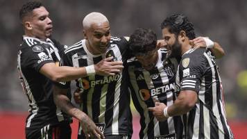 Atlético Mineiro golea a River y pone un pie en la final de la Copa Libertadores