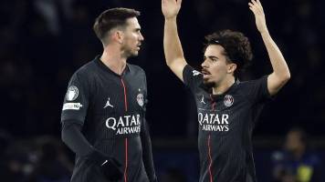 Vitinha lidera la victoria del PSG contra el Tottenham con hat-trick