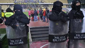 Jugadores de Real Oruro denuncian que fueron gasificados en el vestuario del Siles 
