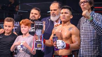 El boliviano Robert Batte logra un triunfo con knock out histórico en MMA