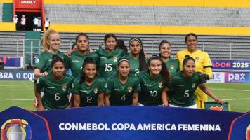 Bolivia debutará ante Ecuador en la Liga de Naciones Femenina