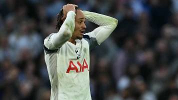 Tottenham sigue en caída libre en la Premier League con un empate ante Brighton