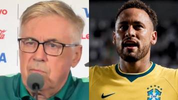 Ancelotti confirma que Neymar está listo para debutar con Brasil en el Mundial