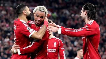 Liverpool dio un recital de goles ante Galatasaray para avanzar a cuartos de final