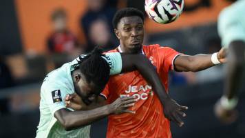 Mónaco pierde su imbatibilidad ante Lorient y también el liderato de la Ligue 1