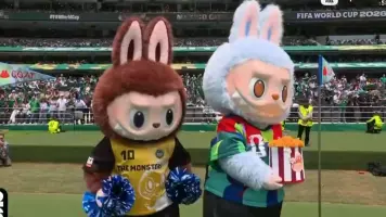 Los ‘Labubu’ se roban la atención de todos en la inauguración del Mundial