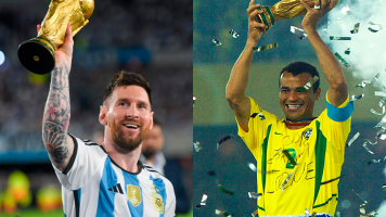 Messi igualará a Cafú como únicos futbolistas que jugaron tres finales del Mundial