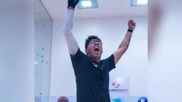 Moscoso se coronó campeón en el Panamericano de Ráquetbol en Guatemala