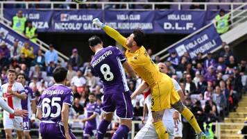 La Fiorentina asegura su permanencia en la Serie A tras empate ante Genoa