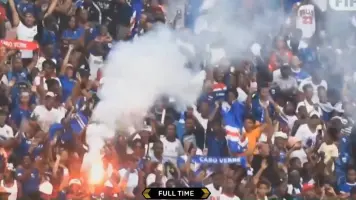 Video: Locura en Cabo Verde tras vencer a Camerún y quedar a un paso de su primer Mundial